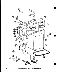 Part Location Diagram of C6126902 Whirlpool NLAACCUMULATOR