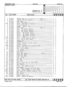 Gas Dryer Exterior Assembly Page 4 Diagram and Parts List for 8835A  Norge Dryer