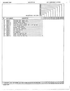 Unit Compartment And System Page 3 Diagram and Parts List for 22774A  Admiral Refrigerator