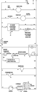 Wiring Information Diagram and Parts List for PTB1826ARW  Maytag Refrigerator