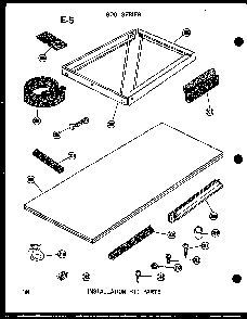 Section 16 Diagram and Parts List for 212-2JM P54655-65R Amana Air Conditioner