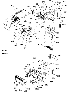 Ice Maker/control Assy Diagram and Parts List for SRD22VPW-P1190320WW  Amana Refrigerator