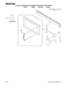 Part Location Diagram of W10188232 Whirlpool LABEL, COOK GUIDE