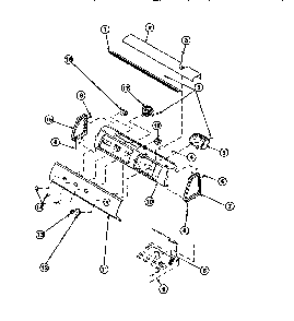 Graphic Panel, Control Mounting Plate And Controls Diagram and Parts List for LW8252W2 PLW8252W2B Amana Washer