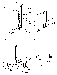 Cabinet Back Diagram and Parts List for SR20TW-P1190102WW  Amana Refrigerator