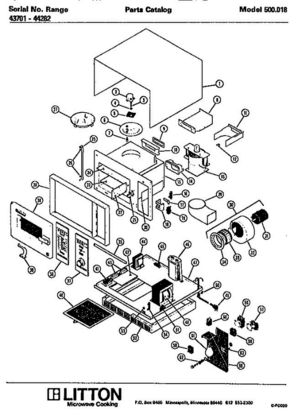 Part Location Diagram of M59D45 Whirlpool Pusbutton Timer Assembly