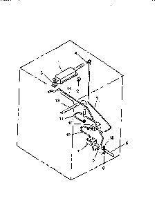 Gas Components Diagram and Parts List for RST308U-P1130727NW  Caloric Range