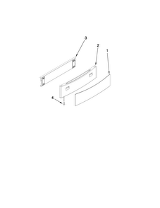 Drawer Parts Diagram and Parts List for JES9750BAB17  Jenn-Air Range