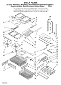 Part Location Diagram of W10171557 Whirlpool DIVIDER