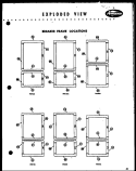 BREAKER FRAME LOCATIONS Diagram and Parts List for FPR105L  Amana Refrigerator
