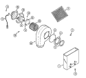 Part Location Diagram of 71002196 Whirlpool PLENUM Assembly. - Series 12