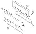 Part Location Diagram of 12001520 Whirlpool Pivot Pin Repair Kit