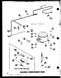 MACHINE COMPARTMENT PARTS Diagram and Parts List for EC11F P6011636W Amana Freezer