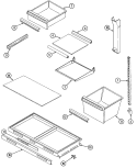 Part Location Diagram of 68405-5 Whirlpool USE WPL 68316-10