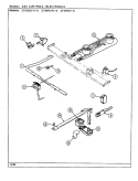 GAS CONTROLS (ELECTRONIC) Diagram and Parts List for 3110PRV-K  Magic Chef Range