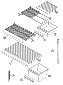 Part Location Diagram of 66490-5 Whirlpool USE WPL 61005624