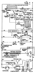 WIRING INFORMATION Diagram and Parts List for RSW2200EAM  Maytag Refrigerator