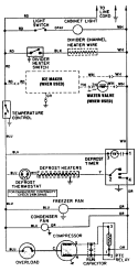 WIRING INFORMATION Diagram and Parts List for GT19A4A  Admiral Refrigerator