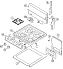 Part Location Diagram of 7403P144-60 Whirlpool Light Switch