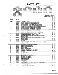Compressor And Tubing Page 2 Diagram and Parts List for 5787  Amana Air Conditioner