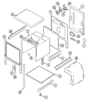 Part Location Diagram of 71002066 Whirlpool PANEL, ACCESS - Series 12