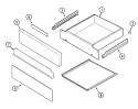 Part Location Diagram of 71002091 Whirlpool Double Sided Tape