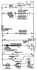 WIRING INFORMATION Diagram and Parts List for GT15B2N3EA  Admiral Refrigerator