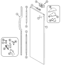 Part Location Diagram of 72341-1-WW Whirlpool PANEL, OUTER DOOR (WHT)