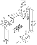 Part Location Diagram of 69725-2 Whirlpool COVER