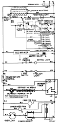 WIRING INFORMATION Diagram and Parts List for GS20B6C3EV  Maytag Refrigerator