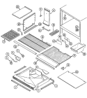 Part Location Diagram of 67241-2 Whirlpool BASE, LIGHT