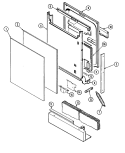 Part Location Diagram of WP99002354 Whirlpool Detergent Cup Lid