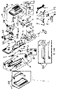 Power Mate Diagram and Parts List for 11644870  Kenmore Filters & Accessories