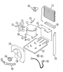 Part Location Diagram of 18147-1 Whirlpool CASTER NLA