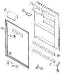 Part Location Diagram of 69999-8 Whirlpool DISCONTINUED