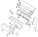 Part Location Diagram of 74001066 Whirlpool COVER, CTL. PNL. LIGHT