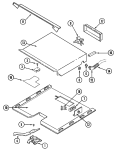 INTERNAL CONTROLS Diagram and Parts List for W132W  Jenn-Air Wall Oven