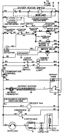 WIRING INFORMATION Diagram and Parts List for RTW2200DAE  Maytag Refrigerator