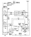 WIRING INFORMATION Diagram and Parts List for LDG1000AAE  Maytag Dryer