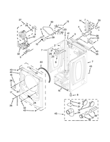 Part Location Diagram of W11179761 Whirlpool PANEL