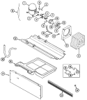 COMPRESSOR Diagram and Parts List for GT1911PXEA  Crosley Refrigerator