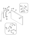 Part Location Diagram of WP3-24838-048 Whirlpool Refrigerator Screw