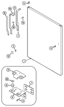 Part Location Diagram of 70051-1 Whirlpool DISCONTINUED