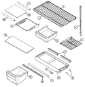 Part Location Diagram of 61002185 Whirlpool USE WPL 61002172