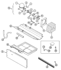 COMPRESSOR Diagram and Parts List for CTB1924ARB  Magic Chef Refrigerator