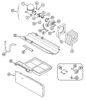 COMPRESSOR Diagram and Parts List for CTN1511BEW  Magic Chef Refrigerator
