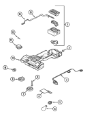 CONTROLS Diagram and Parts List for CTB1924ARB  Magic Chef Refrigerator