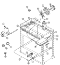 OVEN CONTROLS Diagram and Parts List for PRG3601P  Jenn-Air Range