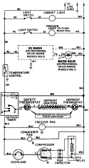 WIRING INFORMATION Diagram and Parts List for GT1924NDCA  Crosley Refrigerator