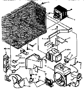 Switches And Microwave Parts Diagram and Parts List for 5658929090  Kenmore Microwave